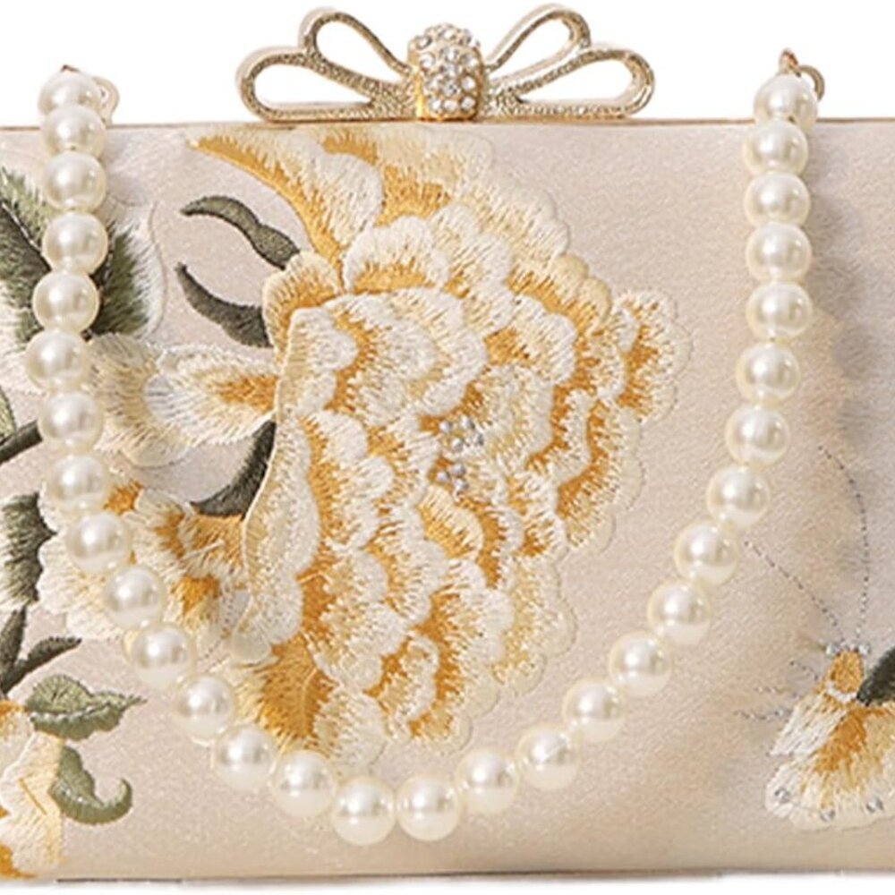 Clutch Purse Women Evening Handbag Top Handle Purse Crossbody Shoulder Bag for W